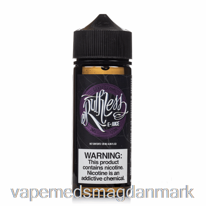 Vape Med Smag Druedrik - Hensynsløs Fugtig - 120ml 3mg